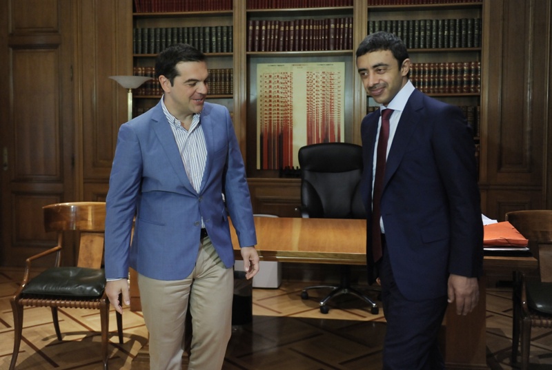 Συνάντηση Τσίπρα με τον υπ. Εξωτερικών των Ηνωμένων Αραβικών Εμιράτων: «Να εμβαθύνουμε τις παραδοσιακές καλές μας σχέσεις» (Photos) - Media