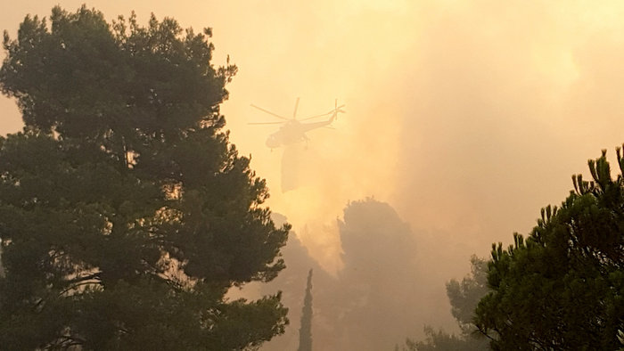 Για τρίτη ημέρα μαίνεται η πυρκαγιά στην Εύβοια - Δεν κινδυνεύει ο οικισμός της Λίμνης (Video) - Media