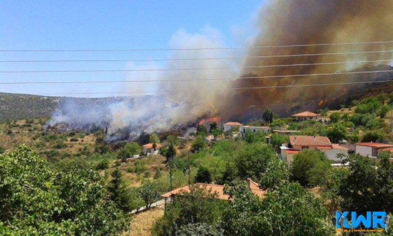 Υπό μερικό έλεγχο η φωτιά στον Πάρνωνα - Αποτέφρωσε 150 στρέμματα δάσους - Media