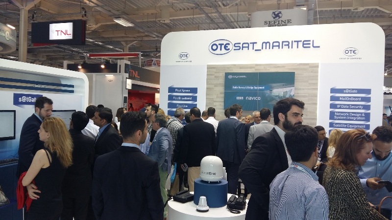 OTESAT_MARITEL: Δυναμική παρουσία  στη διεθνή ναυτιλιακή έκθεση «Ποσειδώνια 2016 - Media