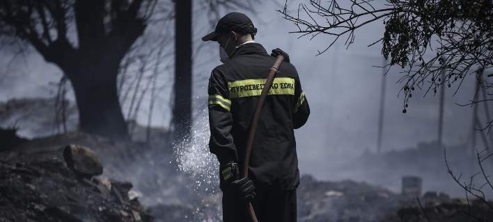 Πυρκαγιά στο Μαρκόπουλο - Media