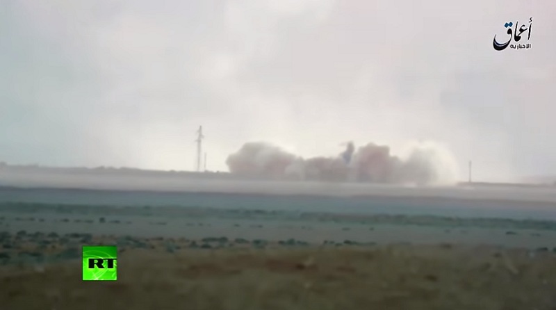 Η στιγμή της κατάρριψης του ελικοπτέρου με Ρώσους κομάντος στη Συρία (Video) - Media