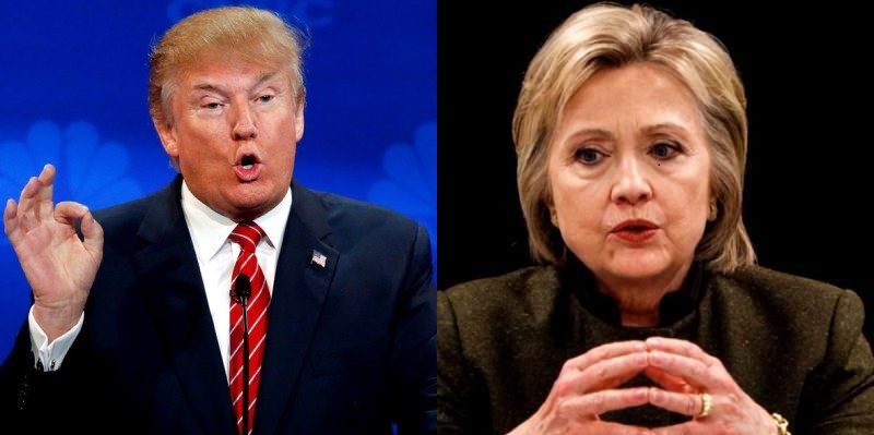 «Ίσα βάρκα- ίσα νερά» για Κλίντον και Τραμπ - Media