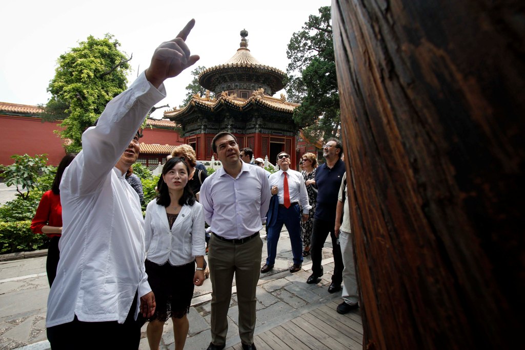 Ο Αλέξης Τσίπρας στην Απαγορευμένη Πόλη του Πεκίνου (Photos) - Media