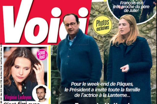 Πρόστιμο 1.500 ευρώ σε γαλλικό περιοδικό για τις φωτογραφίες Ολάντ-Γκαγιέ - Media