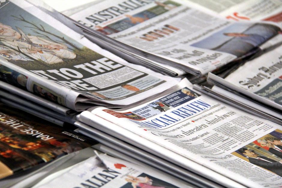Limit down για τις εφημερίδες στην Αυστραλία - Media
