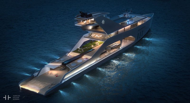 «Έρχεται» το πιο πολυτελές σκάφος - Ένα «διαμάντι» 108 μέτρων (Photos) - Media