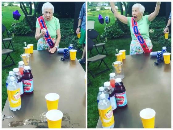 Γιαγιά εκατό χρονών κερδίζει στο beer pong και αποδεικνύει ότι είσαι όσο νιώθεις (Video) - Media