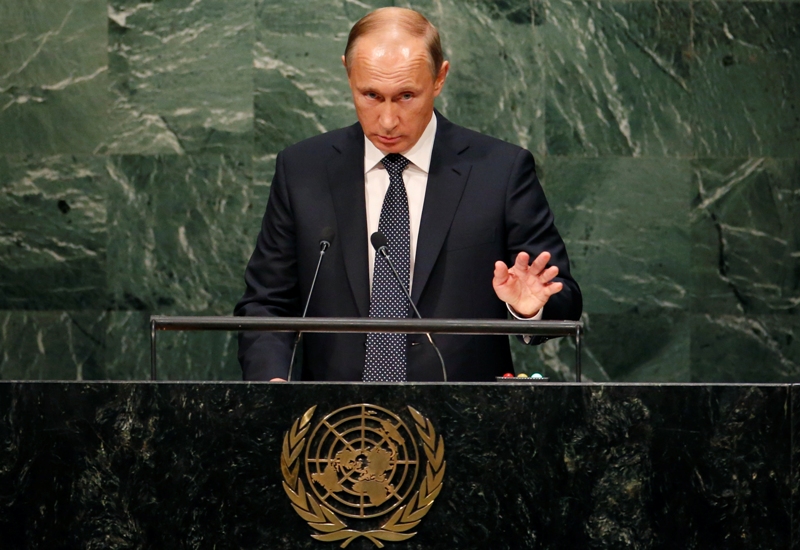 Ο Πούτιν γυρίζει την πλάτη στη Γενική Συνέλευση του ΟΗΕ - Media