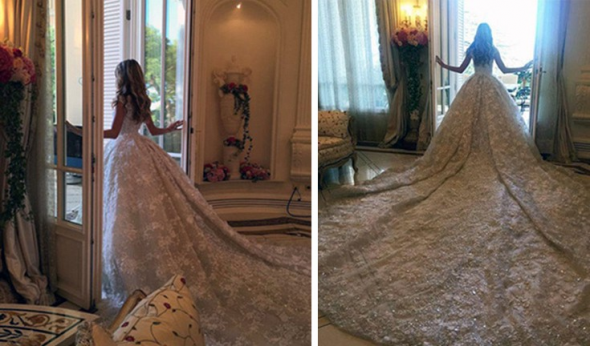 «Τρελό» ποσό για το νυφικό κόρης Τσετσένου μεγιστάνα των πετρελαίων (Photo) - Media