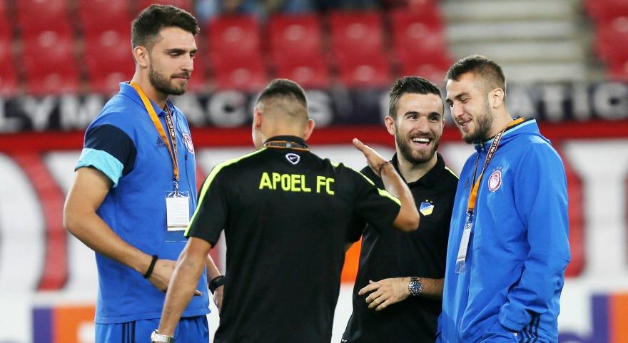 Η ενδεκάδα του Ολυμπιακού με ΑΠΟΕΛ - Media