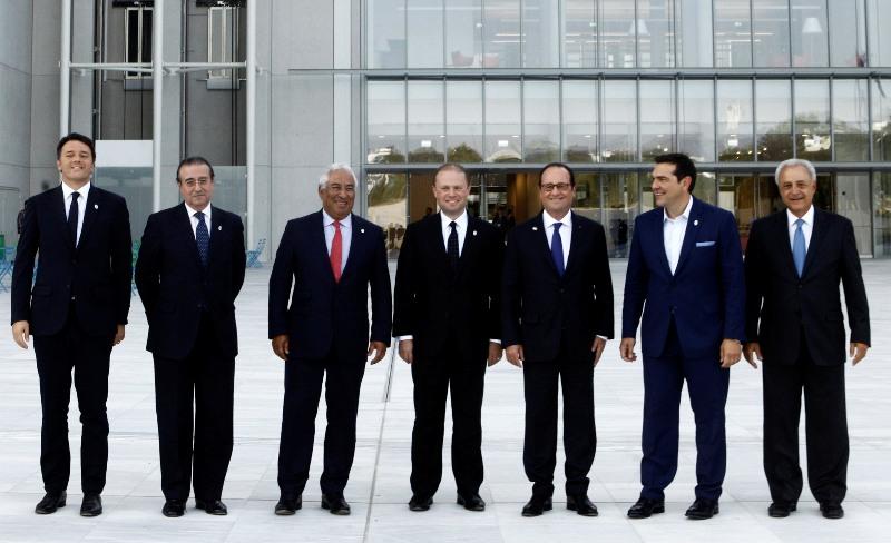 Όλα τα βλέμματα της Ευρώπης στραμμένα στην Αθήνα - Καρέ καρέ η επίσκεψη των ηγετών των χωρών του Νότου (Photos) - Media