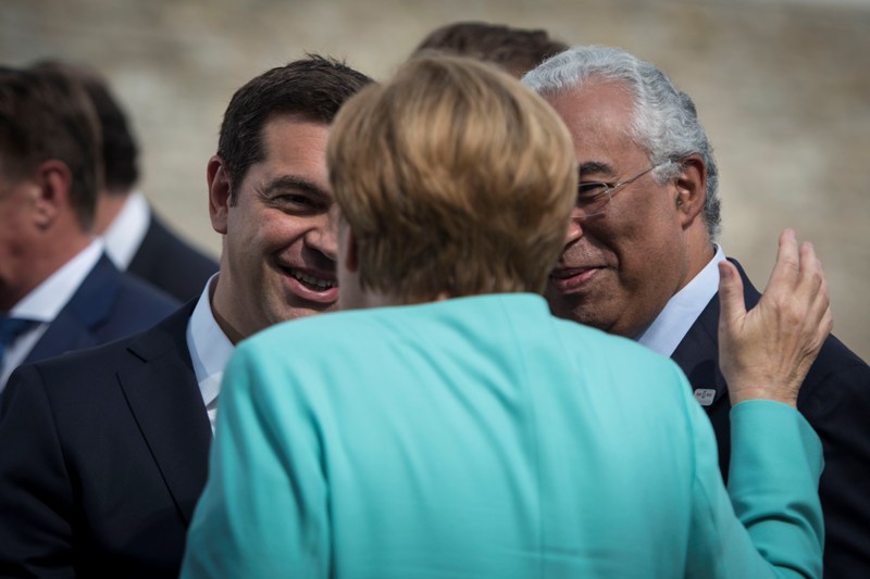 Τι είπαν σε «πηγαδάκι» της Συνόδου Τσίπρας και Κόστα με Μέρκελ - Η «επιθυμία» της να συμμετάσχει στη Σύνοδο του Νότου - Media