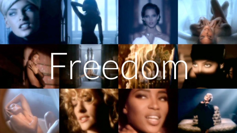 11 supermodel προσπαθούν να «μοιάσουν» στη Σίντι, την Κρίστι, τη Λίντα και τη Ναόμι στην αναβίωση του Freedom από τη Vogue!(Videos) - Media