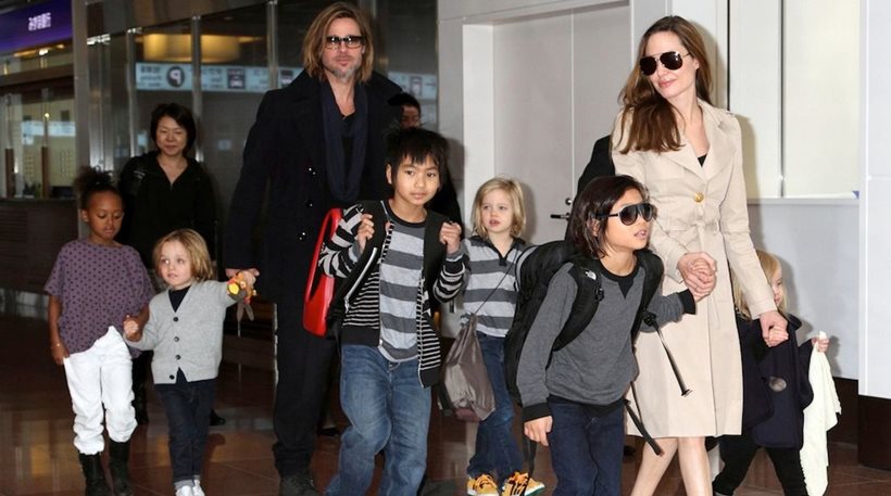 Στην Τζολί η προσωρινή επιμέλεια των έξι παιδιών - Σε έλεγχο για αλκοόλ, ναρκωτικά ο Πιτ - Υποχρεωτική ψυχοθεραπεία και οι δυο γονείς - Media