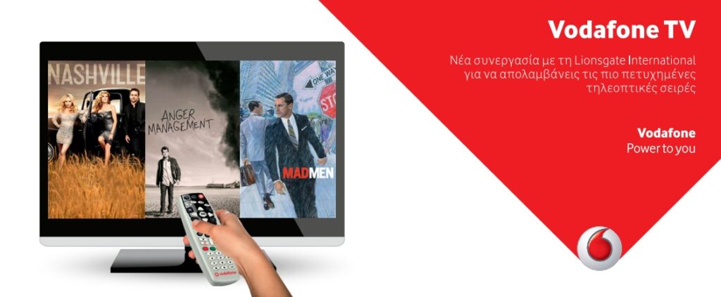 Οι δημοφιλέστερες τηλεοπτικές σειρές της Lionsgate στο Vodafone TV! - Media