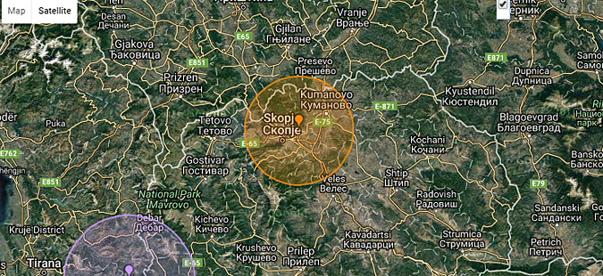 Σεισμός 5,3 Ρίχτερ στα Σκόπια - Media