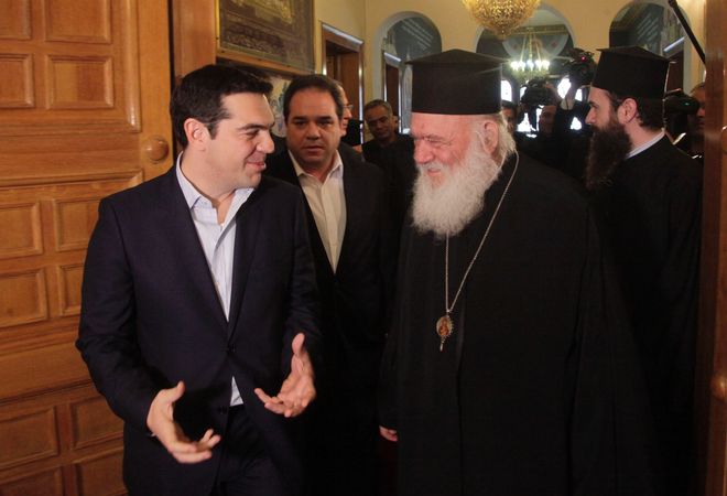 Ο Τσίπρας στηρίζει Φίλη  για τα Θρησκευτικά και ο Ιερώνυμος «περνάει» τον υπουργό «γενεές δεκατέσσερις» - Media