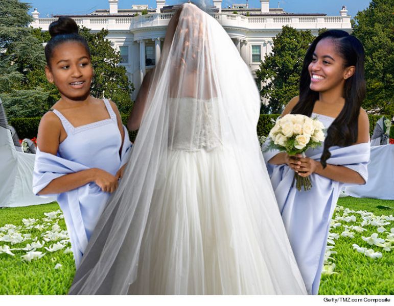 Παράνυφες οι κόρες του Ομπάμα σε γάμο ζευγαριού που προξένεψε ο πρόεδρος των ΗΠΑ - Media