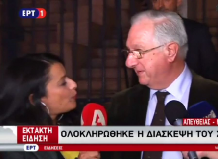 Ο πρόεδρος του ΣτΕ μπροστά στις κάμερες (Video) - Media