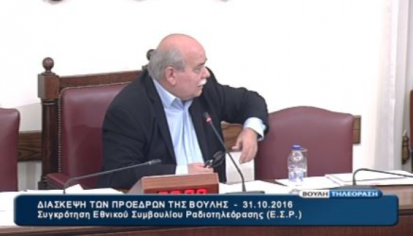 Βούτσης: Προσχωρώ στην πρόταση Μορώνη (Video) - Media