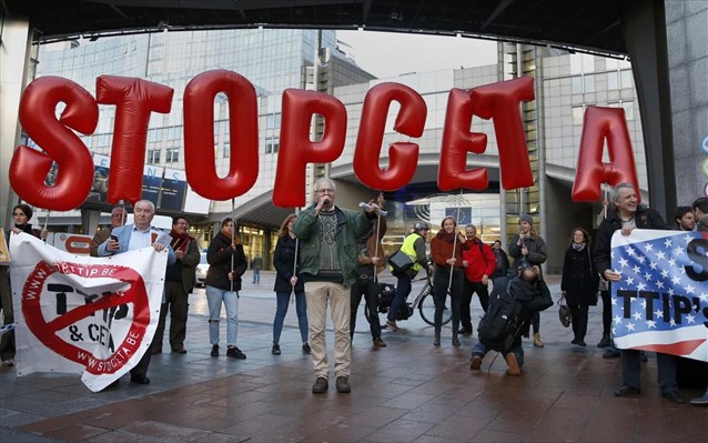 Το Βέλγιο μπλοκάρει τη συμφωνία ελεύθερου εμπορίου με τον Καναδά - Media