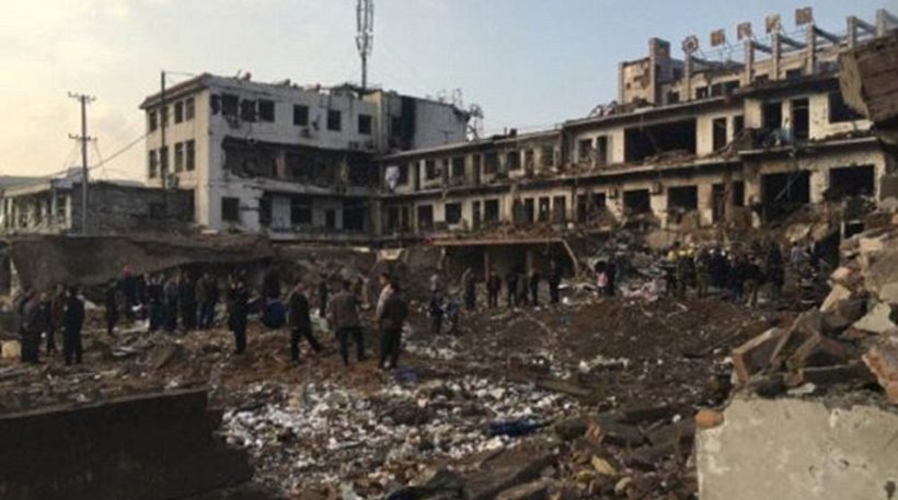 Έκρηξη στην Κίνα: Τουλάχιστον 10 νεκροί - Πάνω από 150 τραυματίες - Media