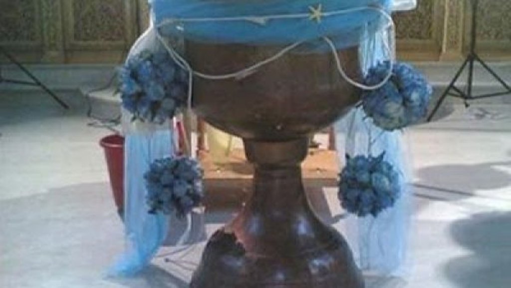 Βόλος: Συνελήφθη γιατί έκλεψε κολυμβήθρα από εκκλησία - Media