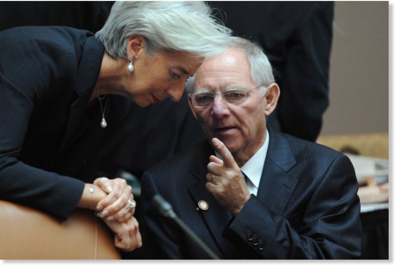 Κρυφές συναντήσεις Σόιμπλε - Λαγκάρντ για το μέλλον της Ελλάδας - Media