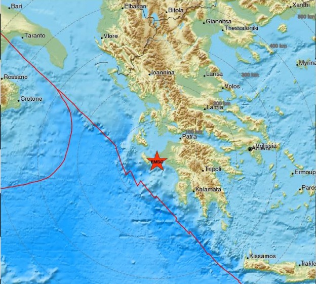 Ιδιαίτερα αισθητή σεισμική δόνηση στη Ζάκυνθο - Media