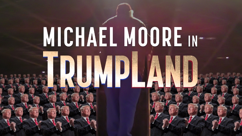 Ο Μάικλ Μουρ, λίγο πριν τις εκλογές, παρουσιάζει τη «Χώρα του Τραμπ» (Video) - Media