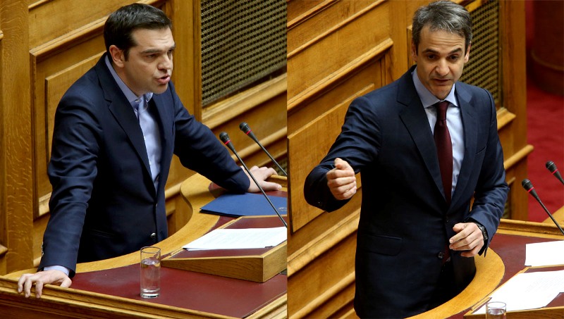 Μετωπική Τσίπρα - Μητσοτάκη στη Βουλή για τα πρόστιμα του λαθρεμπορίου - Media