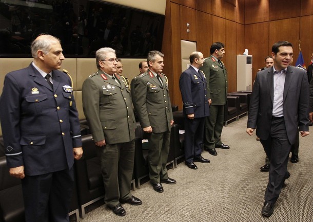 Στο ΥΠΕΘΑ ο Αλέξης Τσίπρας - Media