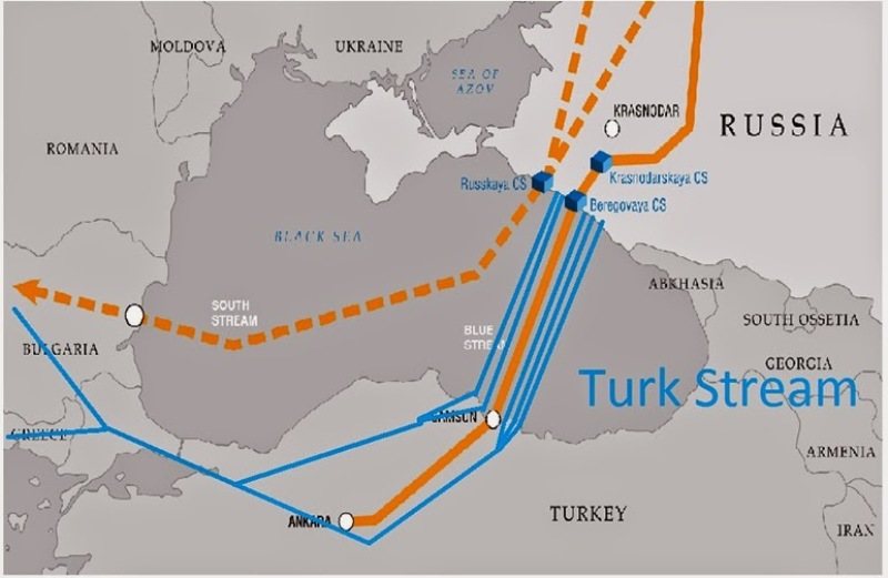 Η Gazprom διοχέτευσε ένα δισεκατομμύριο κ. μ. φυσικού αερίου στο αγωγό Turkish Stream - Media