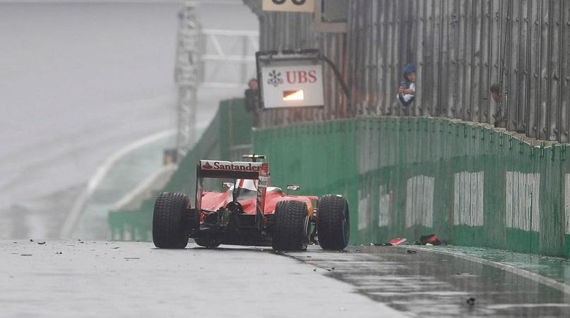 Το τρομακτικό ατύχημα του Ραϊκόνεν στη Βραζιλία (Video) - Media