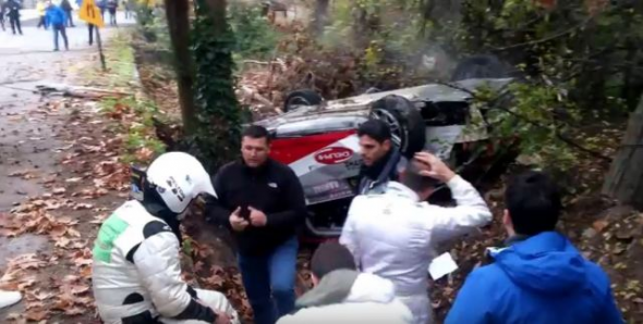 Σοβαρό ατύχημα στο ράλι της Λαμίας (Video) - Media