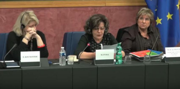 Η μητέρα του Παύλου Φύσσα στο Ευρωκοινοβούλιο: Απαιτώ δικαίωση για το παιδί μου και για όλα τα θύματα του φασισμού (Video) - Media