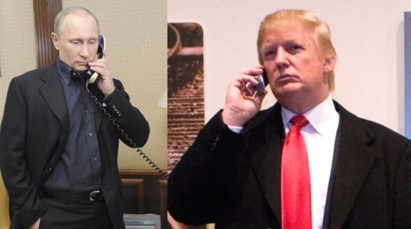Πρώτη τηλεφωνική επικοινωνία Τραμπ - Πούτιν - «Κοινός εχθρός μας η τρομοκρατία» - Συμφώνησαν σε εποικοδομητική συνεργασία - Media