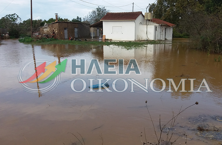 Ηλικιωμένοι εγκλωβίστηκαν στο σπίτι τους από την κακοκαιρία στην Ηλεία (Photos - Video) - Media