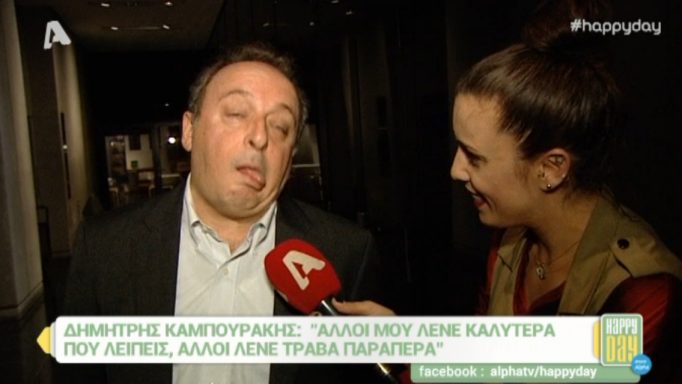 Τι απαντά ο Καμπουράκης για το τηλεοπτικό του μέλλον (Video) - Media