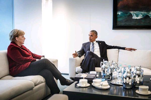 Αποχαιρετισμός μέσω…Instagram για Μέρκελ - Ομπάμα (Photos - Video) - Media