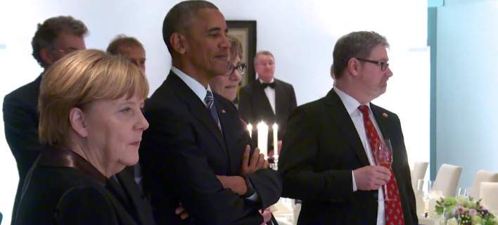 Με τζαζ το αντίο της Μέρκελ στον Ομπάμα (Video) - Media