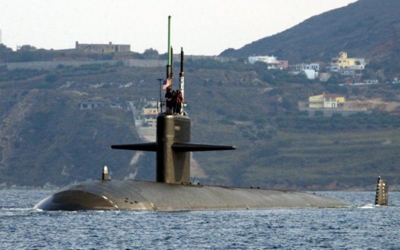 Χανιά: Το πυρηνοκίνητο υποβρύχιο Georgia των ΗΠΑ στον κόλπο της Σούδας (Photos) - Media