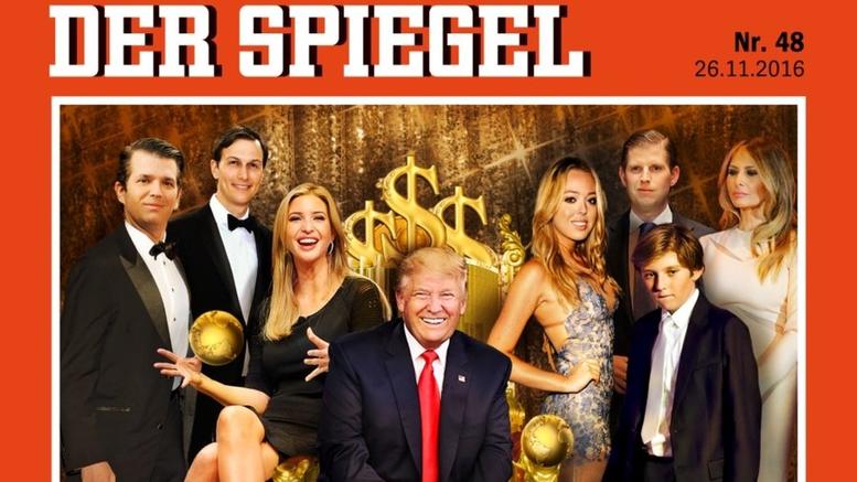 Το …χρυσό εξώφυλλο του Spiegel για τους Τραμπ - Media