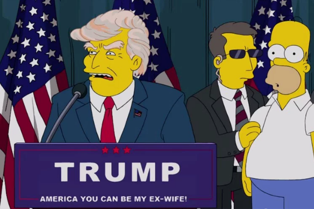 Οι Simpsons το είχαν προβλέψει 16 χρόνια πριν: Ο Τραμπ πρόεδρος των ΗΠΑ (Video)  - Media