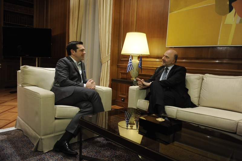 Μοσκοβισί με Τσίπρα: Στόχος η συνολική λύση για την Ελλάδα (Video) - Media