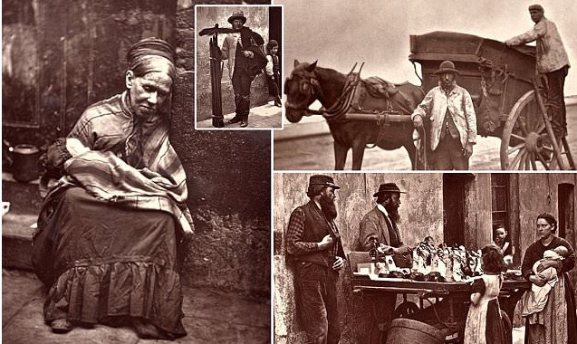 Η ζωή στο Λονδίνο το 1800: Φτώχεια και σκυθρωπά πρόσωπα σε σέπια (photos) - Media