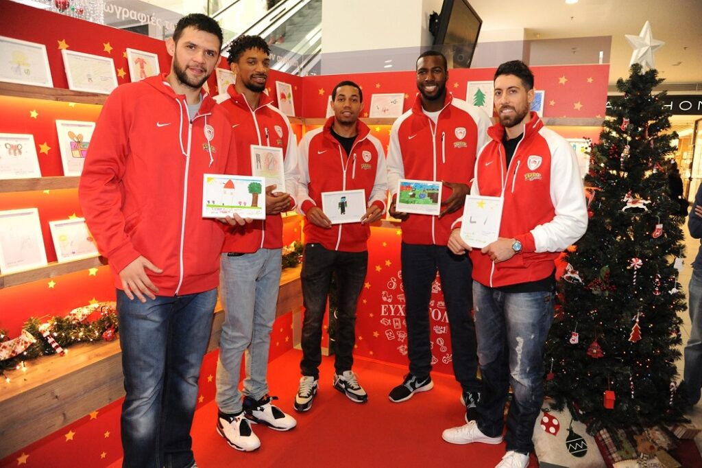 ΟΠΑΠ: «Τρίποντο» προσφοράς και αγάπης από Ολυμπιακό και Παναθηναϊκό (Video)  - Media