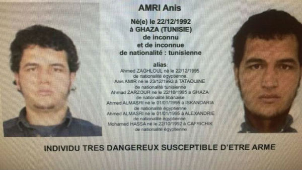 Γερμανία: Ψάχνουν αυτούς που βοήθησαν τον Άμρι να πάει στο Μιλάνο  - Media