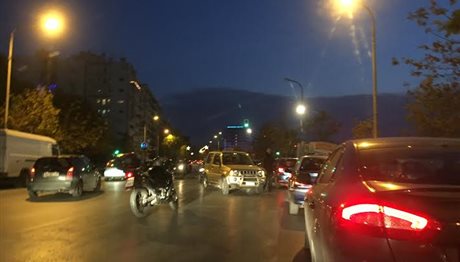 Κυκλοφοριακό κομφούζιο στη εθνική οδό Αθηνών - Λαμίας (Photo) - Media